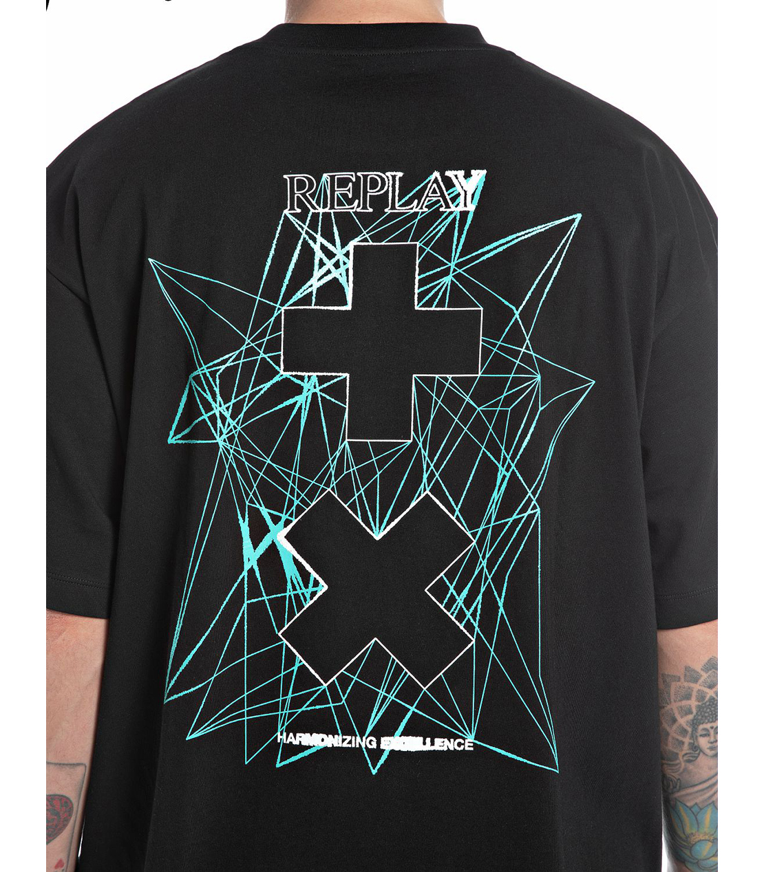 送料込★REPLAY★MMG334.000.23454Tシャツ REPLAY X MAR＋IN GARRI× コラボTシャツ｜REPLAY リプレイ